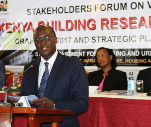 Kenya Building Research Centre (KBRC) launch of strategic plan 2017 – 2022 on Tuesday 13th March, 2018